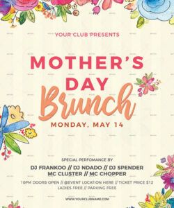 free 48 mothers day flyer templates  free psd vector eps png mothers day flyer template and sample