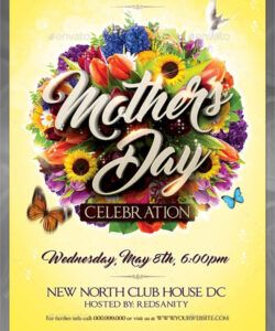 free free 15 mothers day flyer templates in eps  psd mothers day flyer template pdf