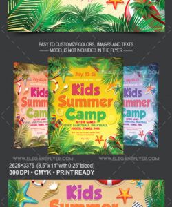 free kids summer camp v03  flyer psd template  by elegantflyer day camp flyer template pdf