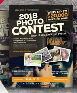 free photo contest flyer templates by kinzishots  graphicriver sales contest flyer template and sample
