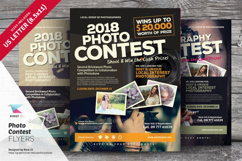 free photo contest flyer templates by kinzishots  graphicriver sales contest flyer template and sample