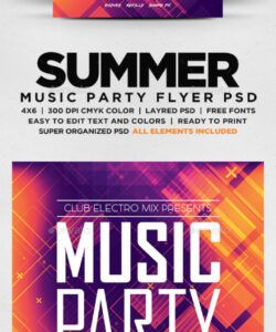 free spring dance flyer school » dondrup music school flyer template doc