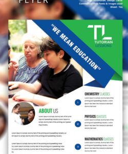 free tutoring flyer template  26 free psd ai vector eps summer tutoring flyer template doc