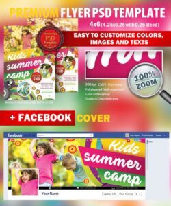kids summer camp psd flyer template 8005  styleflyers dance camp flyer template pdf