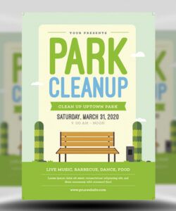 park cleanup flyer template  flyerheroes neighborhood cleanup flyer template and sample