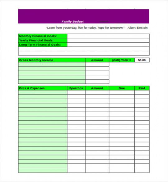 editable 13 personal budget templates free pdf excel example formats easy simple project budget template pdf