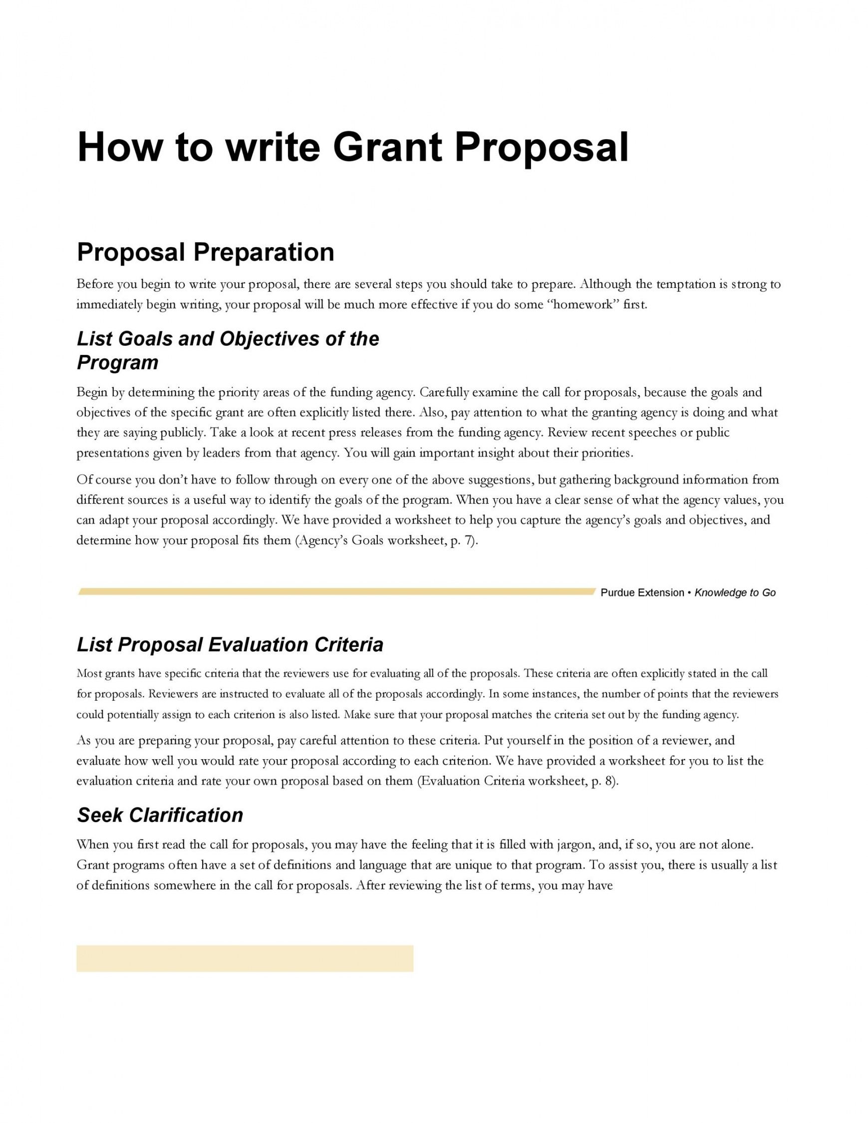 Editable Grant Proposal Templates Nsf Nonprofit Research Grant