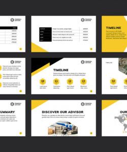 editable financial advisor powerpoint presentation template on behance personal budget powerpoint presentation template pdf