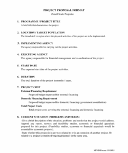 free 2021 project proposal template  fillable printable pdf template for budget proposal for research project sample