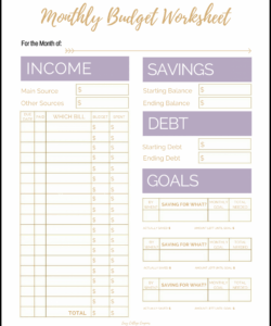 free blank monthly budget worksheet  frugal fanatic  free college student monthly budget template example