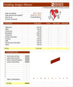 free free 10 useful wedding budget templates in google docs wedding budget breakdown template example