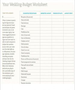 free free 8 wedding budget worksheet templates in ms word basic wedding budget template sample