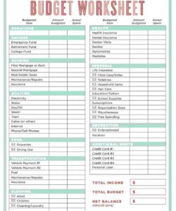 free monthly budget template excel budget for new business template doc