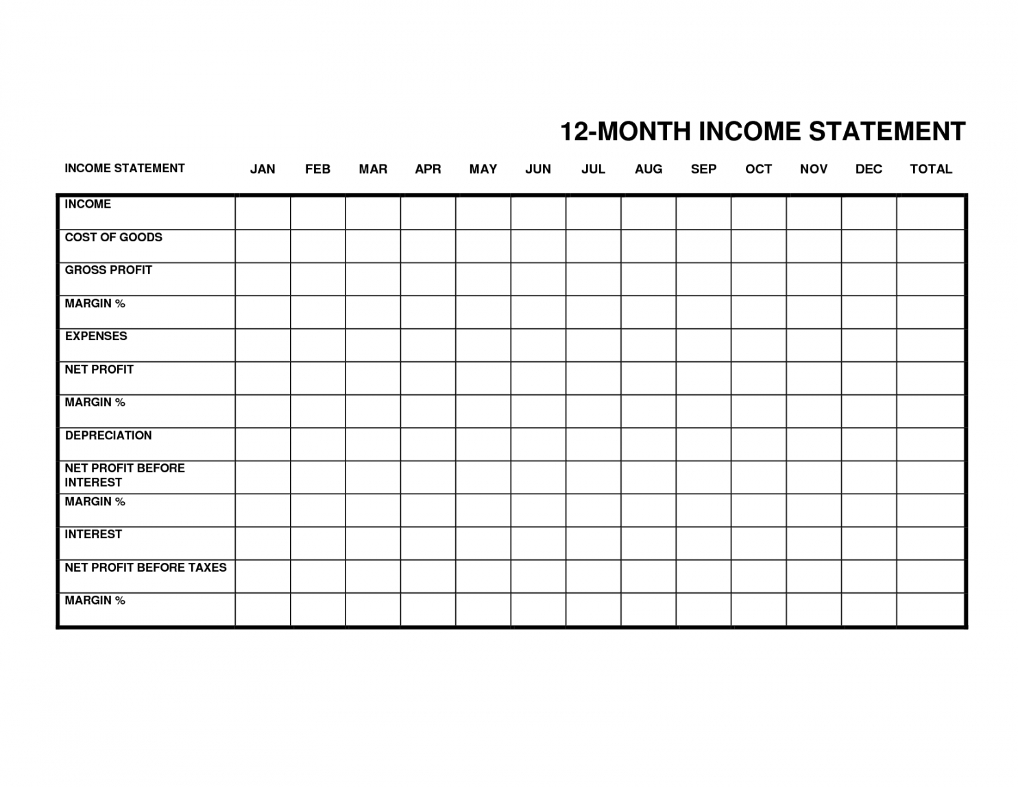 free monthly income statement — excelxo monthly budget template for self employed td