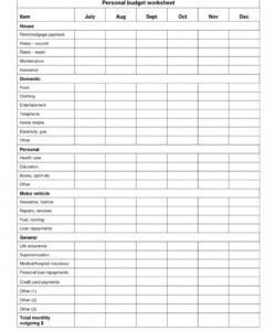 pinmelody vliem on printables  household budget template financial monthly budget template pdf