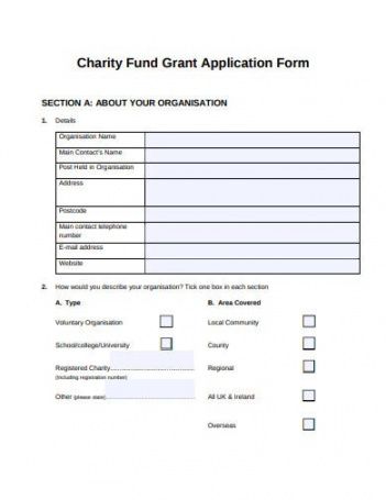 printable 9 charity grant application templates in pdf  free template for project budget for grant application pdf