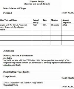 printable budget proposal template  culturopedia sample grant proposal budget template pdf