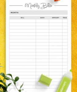 printable download printable colored monthly budget template pdf cute monthly budget calendar template