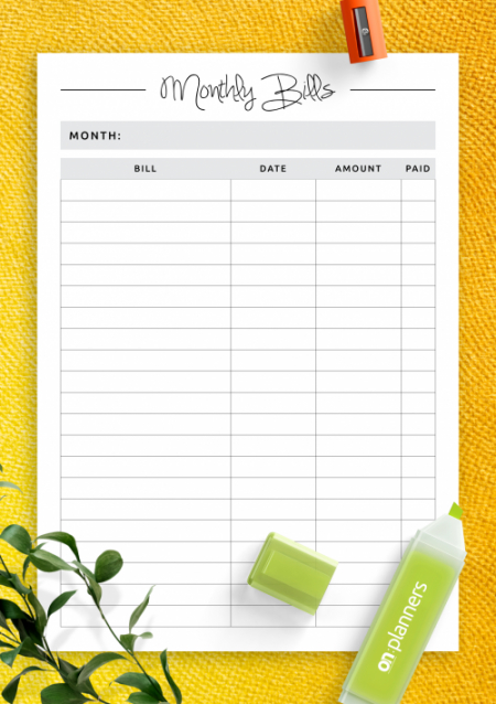 printable download printable colored monthly budget template pdf cute monthly budget calendar template