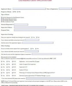 printable free 10 research grant application templates in pdf  ms template for project budget for grant application word