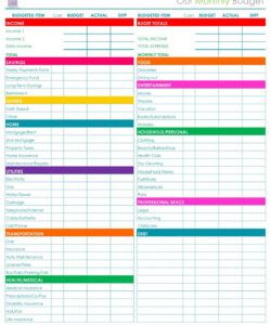 printable home budget spreadsheet uk intended for example of budget blank spreadsheet household budget template example