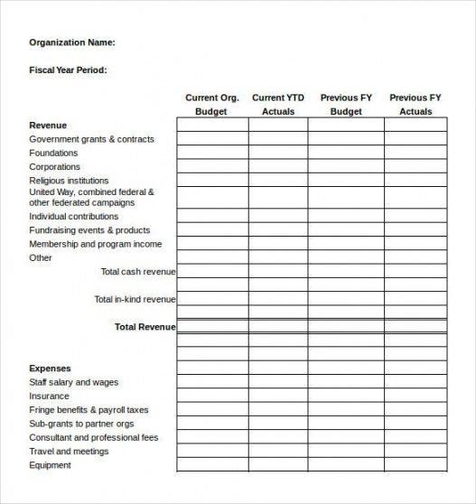 sample personal budget template  13 free word excel pdf simple small business monthly budget template example