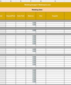 weddingbudgetspreadsheet excel sheet xlsx wedding reception budget template word