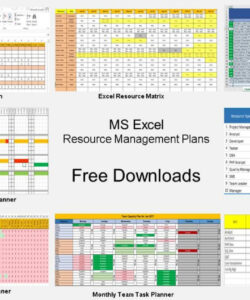 editable resource management using excel  7 template downloads human resource budget planning template excel