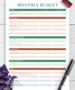 free download printable colored family budget template pdf actual and projected personal budget template blank excel
