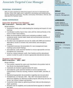 free targeted case manager resume samples  qwikresume patient advocate job description template