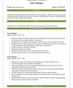 grant manager resume samples  qwikresume junior project manager job description template and sample