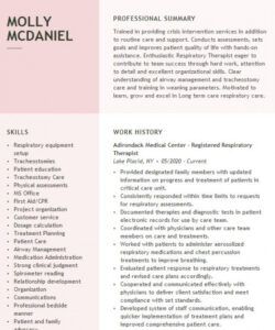 icu registered respiratory therapist resume example miami respiratory therapist job description template