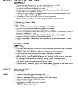 warehouse picker resume samples  velvet jobs senior warehouse operative job description template and sample