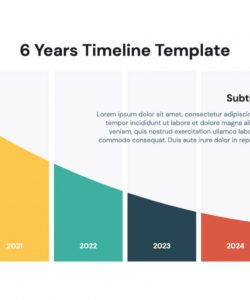 6 years curve timeline powerpoint template  🔥 free guaranteed analysis template doc