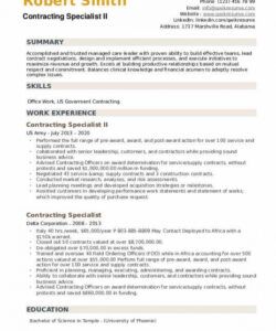 contracting specialist resume samples  qwikresume procurement specialist job description template