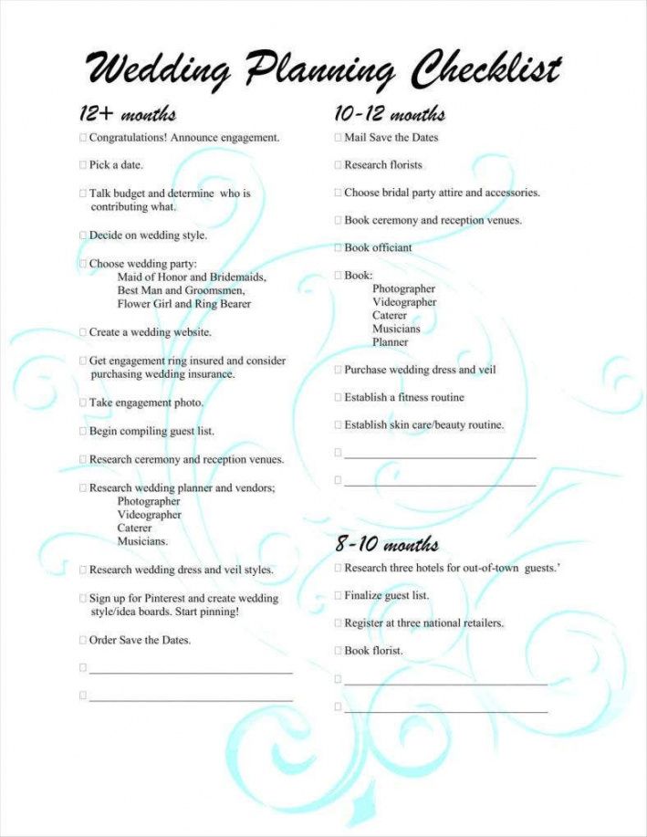 editable 14 wedding timeline templates  free pdf doc format wedding planning checklist template examples