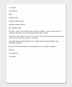 editable 40 free demand letter templates all types with samples demand letter for security deposit template