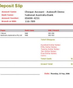 editable bank deposit slip westpac deposit slip template sample