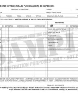 forklift inspection checklist forms  universal network electric forklift daily inspection checklist template samples