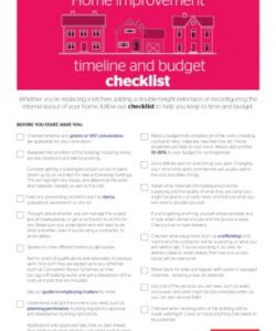 free 10 best home renovation checklist examples &amp;amp; templates home renovation checklist template