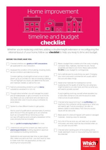 Free 10 Best Home Renovation Checklist Examples Templates Home Renovation Checklist Template 