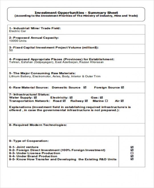 free 7 investment sheet templates  free samples examples liquidation analysis template doc