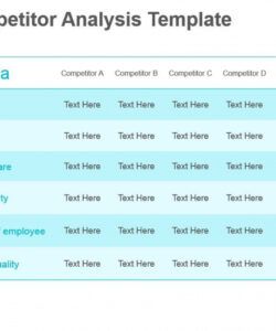 free digital marketing competitor analysis template  master digital marketing competitive analysis template excel