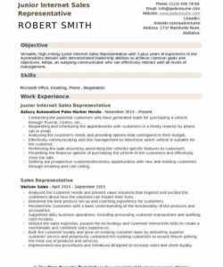 internet sales representative resume samples  qwikresume global job description template