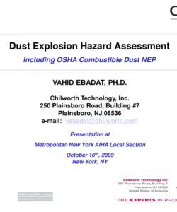 printable 10 dust hazard analysis examples  pdf  examples combustible dust hazard analysis template sample