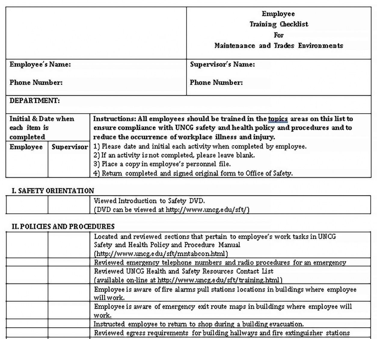 printable equipment checklist template  bcjournal lifting equipment inspection checklist template doc