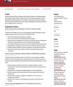 17 human resources manager resumes &amp;amp; guide  2020 human resources manager job description template