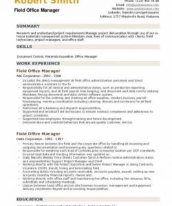 free field office manager resume samples  qwikresume field manager job description template pdf
