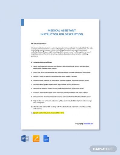 free free nurse job description word templates 42 download  template healthcare job description template pdf