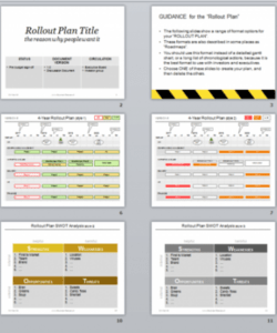 free powerpoint rollout plan template for your project rollout argo rollouts analysis template example
